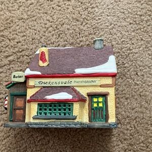 Lemax porcelain Christmas village photography